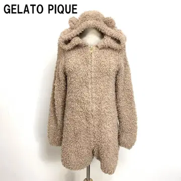 A7503 젤라또피케 룸웨어 곰 올인원 베이지 F