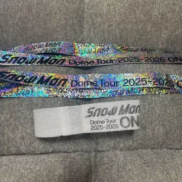 SnowMan ON 낙하물 세트(은색 테이프 2개 음표 1개)