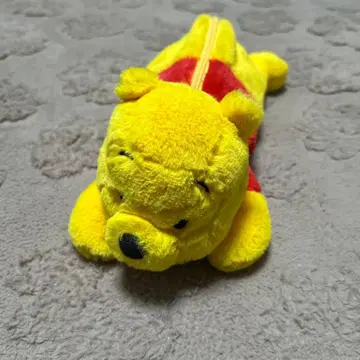 디즈니 푸우 봉제 인형 펜 케이스