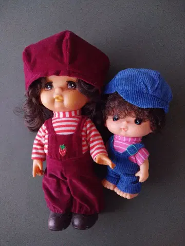 쇼와 레트로 인형 2체 세트