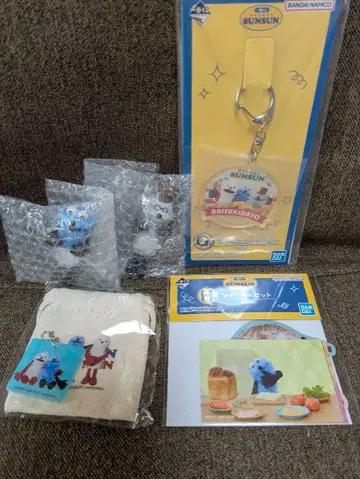 SUNSUN 제일복권 피규어 스티커 SUNSUN 아크릴 키링