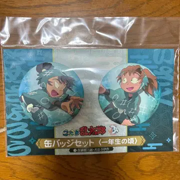 닌타마 란타로 식만류삼랑 선법사 이작 캔뱃지 세트