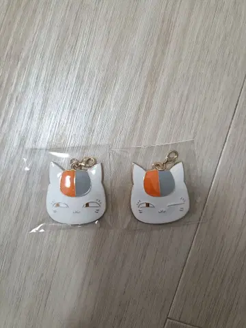 나츠메 우인장 냥코 선생님 페이스 참 한정판 컬렉션 2개 세트