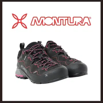 새상품 미사용 몬츄라 야루GTX 트레킹 슈즈 블랙 24cm