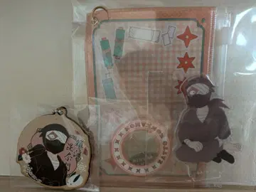 닌타마 란타로 파우치 아크릴 스탠드 & 키링 잣토 콘나몬