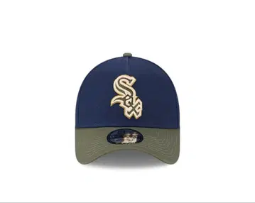 newera 화이트 양말 오션 사이드 블루 모스그린 바이저