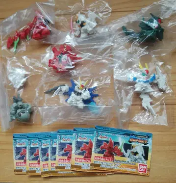 SD 건담 가챠폰 임팩트 01 7종 세트