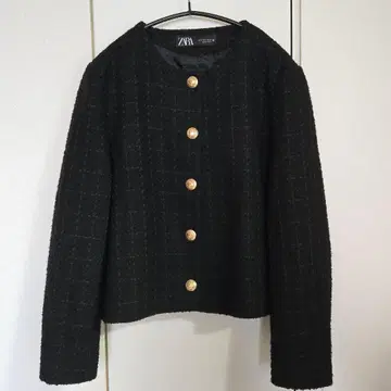 ZARA 트위드 자켓 XL