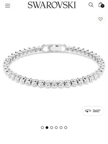 Swarovski Imber Emily 테니스 팔찌