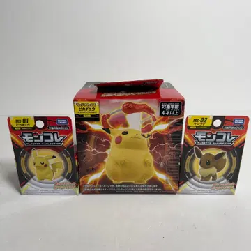 포켓몬 몬코레 피카츄 키다이맥스 이브이 미개봉