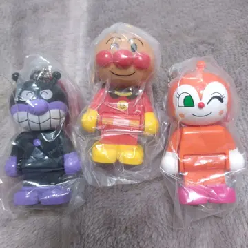 호빵맨 블록 라보 스윙 가챠 3체 세트