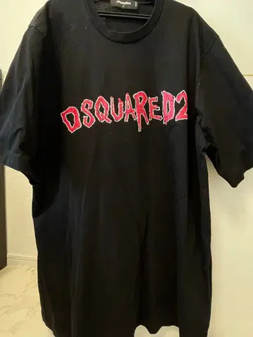 DSQUARED2 블랙 T셔츠 L