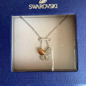 스와로브스키 버터플라이 목걸이