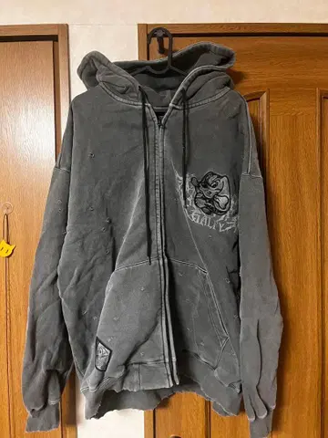 GALFY 그레이 집업 후드티