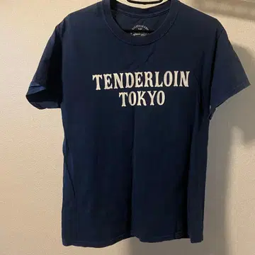 Tenderloin 네이비 T셔츠 S사이즈 텐더 로인