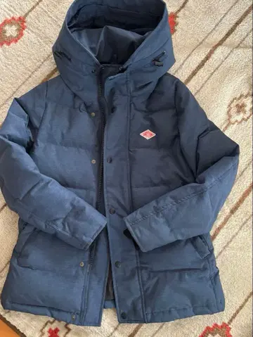 단톤 다운 자켓 사이즈 34 네이비