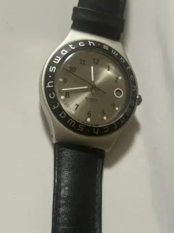 스위스 Swatch Irony 아날로그 달력 스와치 중고