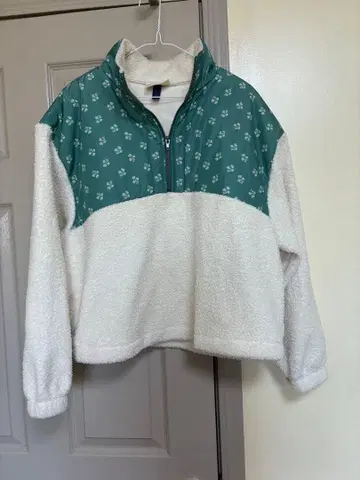 2 플리스 자켓 보아 자켓 꽃무늬