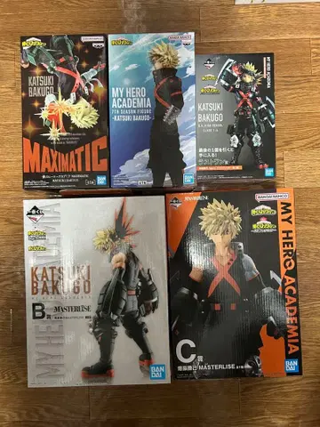 나의 히어로 아카데미아 바쿠고 카츠키 피규어 세트