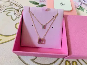 거의 새상품 스와로브스키 Swarovski Millenia 목걸이