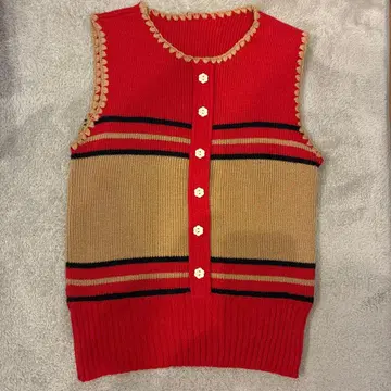 [ 구제샵 구매품 ] 꽃 무늬 버튼 베스트 쇼와 레트로