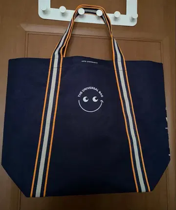 [ 새상품 택 포함 ] 아냐 바인드마치 에코백 네이비 홍콩 Taste