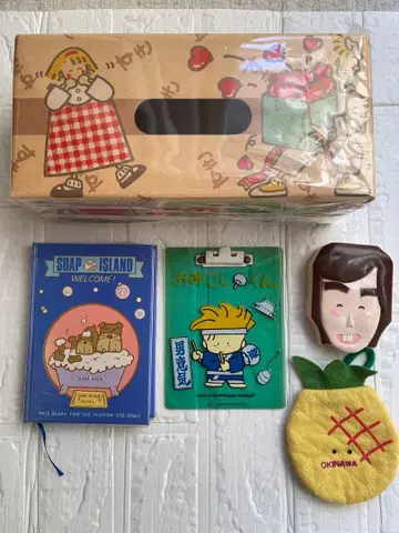 4 쇼와 레트로 팬시 세트 캐릭터 굿즈 세트 소프 아일랜드