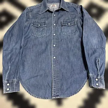 리바이스 Levi's 웨스턴 데님 셔츠 여성용 M 빈티지 레어