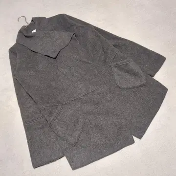 [ LA MONET ] 라모네 아우터 A라인 무지 울 혼방 롱 코트