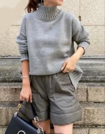 린카블 퍼프 숏팬츠 그레이 LINK+ABLE