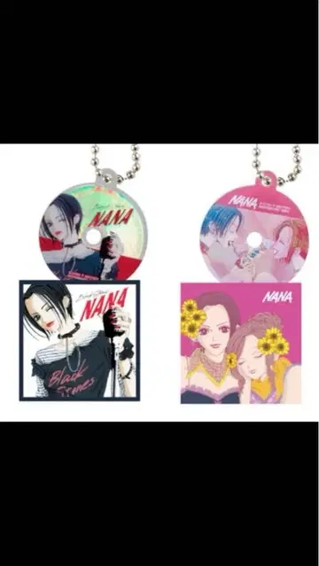 nana CD풍 아크릴 키링 나나, 나나&하치