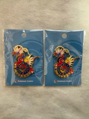 포켓몬 센터 오사카 한정판 코라이돈 로고 핀즈 2개 세트