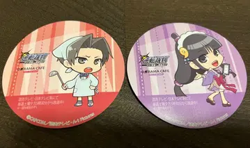 미츠루기 레이지 아야사토 마요이 코스터 역전재판 캡콤 카페