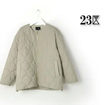 663 새상품 이번 시즌 23구 충전솜 패딩 숏코트 블루종 아우터 38