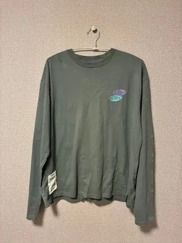 ZUTO MAYO 그레이 롱 슬리브 티셔츠