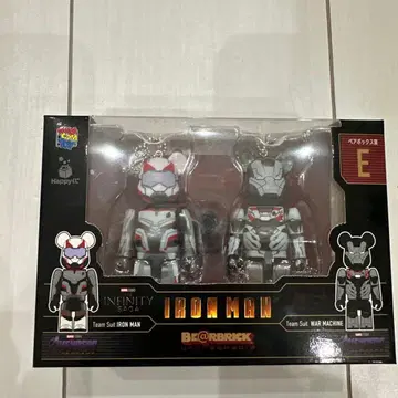 BE@RBRICK 인피니티 사가 아이언맨 & 워머신