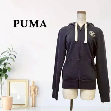 zG519 [ M ] PUMA 애슬레틱 후디 캥거루 포켓 리브