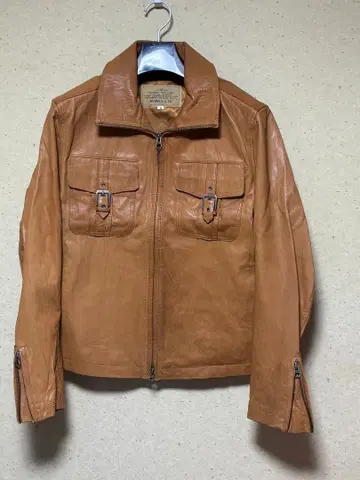AVIREX 가죽 자켓 M 브라운
