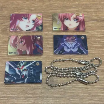 건담 SEED FREEDOM 라크스 아크릴 키링 5종 세트