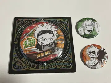 히로아카 바쿠고 카츠키 생일 캔뱃지