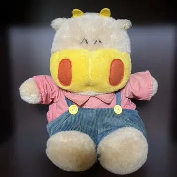 MSP MEISEI KIGYO 쇼와 레트로 소 봉제 인형