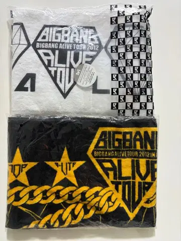 BIGBANG ALIVE TOUR 2012 타월 세트