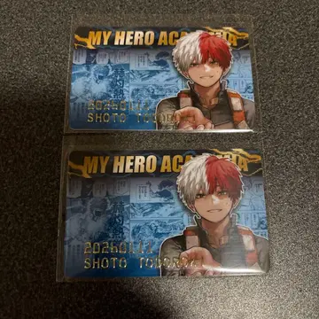 히로아카 생일 컬렉션 카드 토도로키