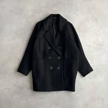 styling/ 코쿤 피코트 블랙 스타일링/