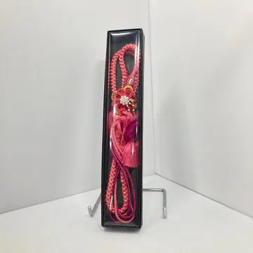 [새상품급] 이치쿠라 허리띠 후리소데 조종 핑크 보라색 펄