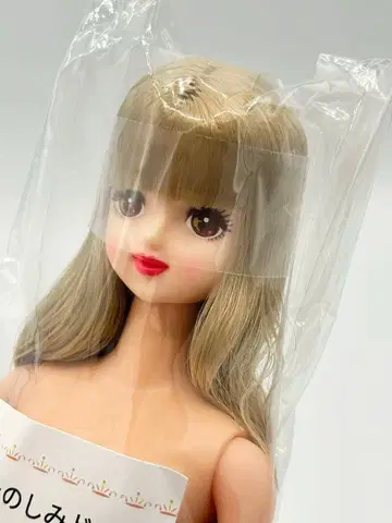 타마키 리카짱 캐슬 오타노시미 인형 빨간색 립 금발 제니 프렌드