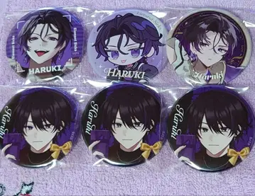 EL6 Element Sicks 캔뱃지 하루키 6개 RWY 플란마