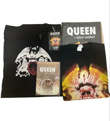 QUEEN+Adam Lambert 일본 무도관 한정판 굿즈, DVD 세트