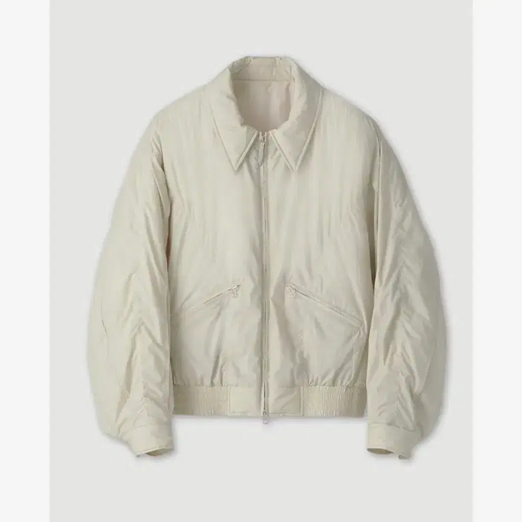 COOR | 쿠어 [XL] Coor Highneck Shearling Mixed MA-1 Jumper on