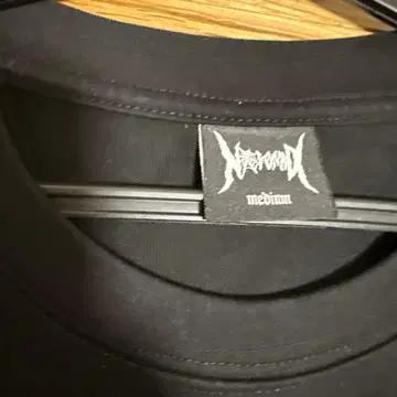 Noremid 블랙 T셔츠 M